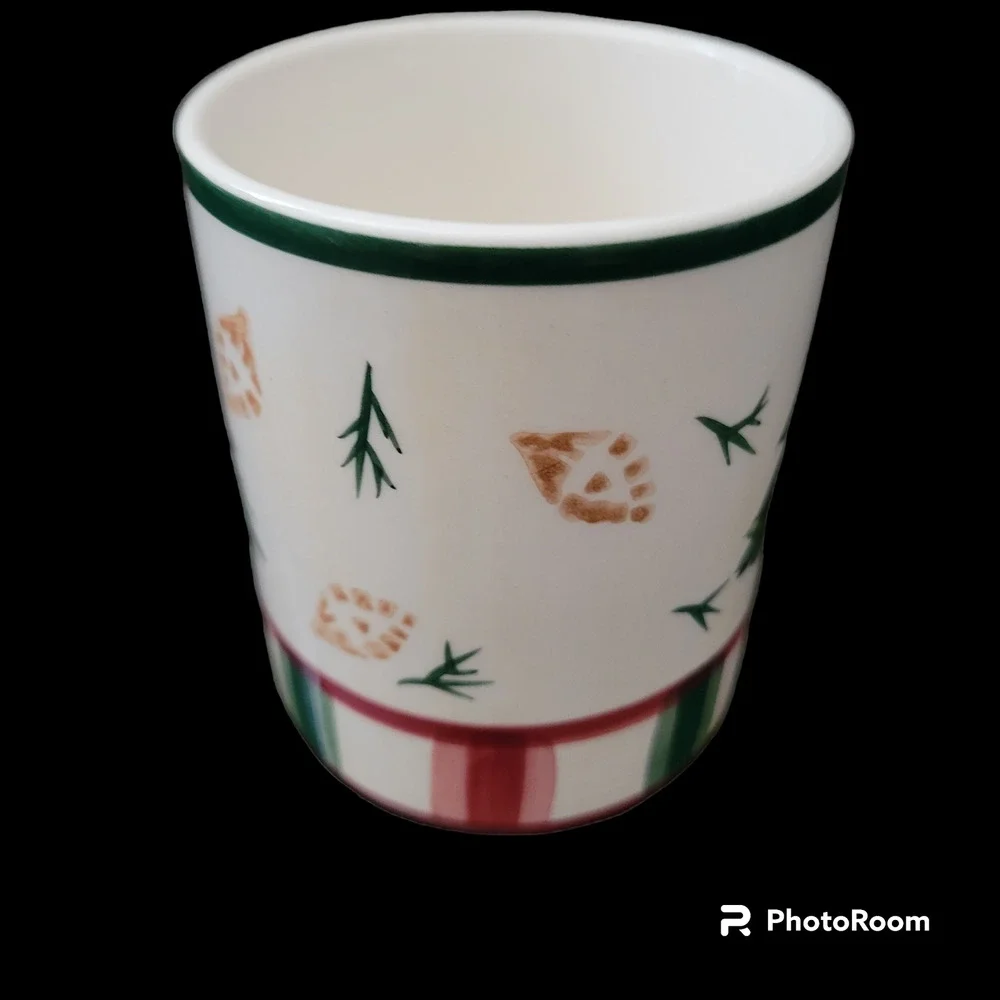 Benchmark Home Products Coffee Mug Christmas Tree Design Winter Holidays Y2K VTG